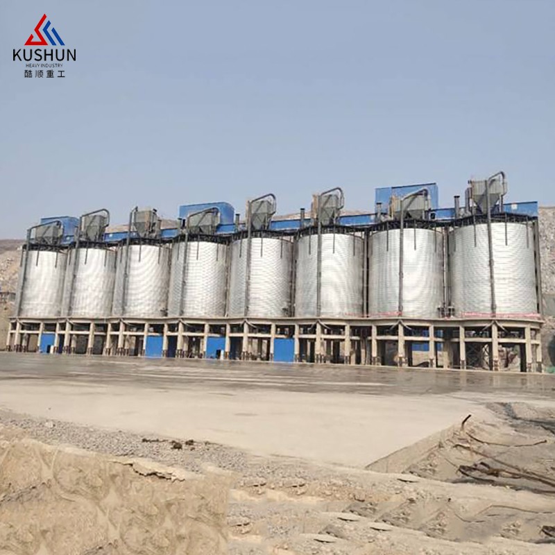 Silo in acciaio per cereali